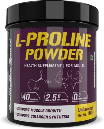 HealthyHey Sports L-Proline Powder Protein Blends
