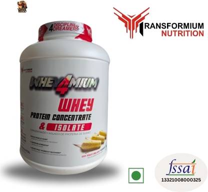 transformium Nutrition WHEY4MIUM WHEY PROTEIN CONCENTRATE & ISOLATE Whey Protein