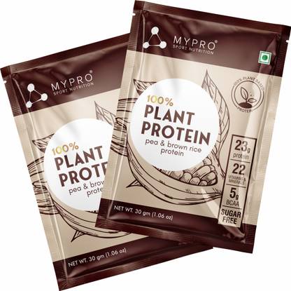 Mypro Sport Nutrition Plant Protein Powder Pea&Brown Rice Protein Plant Based Vegan Protein Supplement Plant-Based Protein
