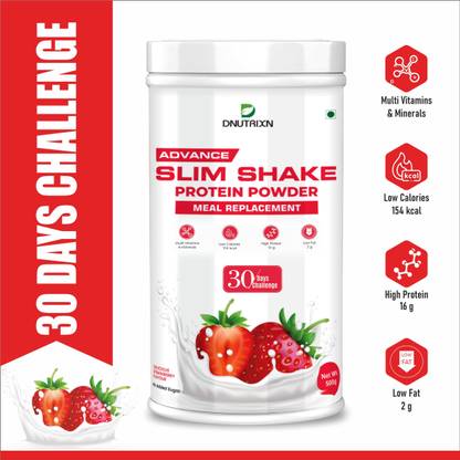 DNUTRIXN Advance Slim Shake |Advanced Formulation with High Protein, Low Fat &Low Calorie प्रोटीन शेक