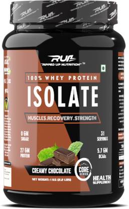 Ripped Up Nutrition Whey Protein Isolate Creamy Chocolate 1kg Whey Protein