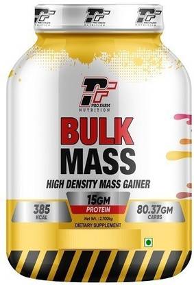 Pro Science PF Bulk Gainer & High Density Mass Gainer (6lbs, 2.7kg, Cookies Cream Flavor) Weight Gainers/Mass Gainers