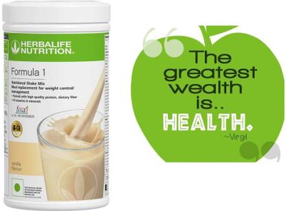 HERBALIFE F1 VANILA SHAKE MIX-FLAVOUR VANILA Powder