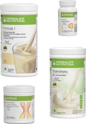HERBALIFE Formula1 Vanila 500g Protine 200g Shakemate 500g Energy Drink Lemon Afresh 50g Plant-Based Protein