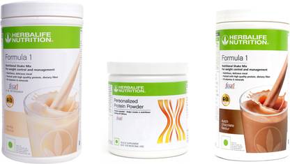 HERBALIFE Formula 1 Shake Vanilla & Chocolate Flavor With Protein Powder 200 Gram Protein Shake