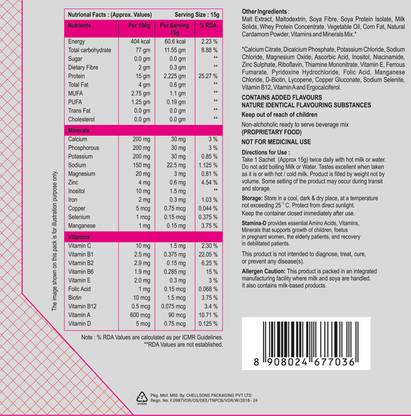 stamin D DIABETIC PROTEIN POWDER Protein Blends