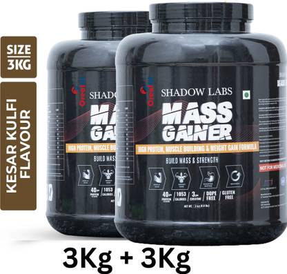 OREALFIT Shadow Labs Mass Gainer For Bulking Weight Gainers/Mass Gainers