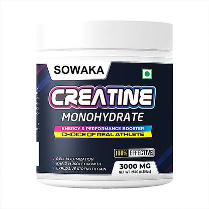 SOWAKA Creatine Monohydrate |Support Muscles, Cellular Energy and Cognitive Function| Creatine