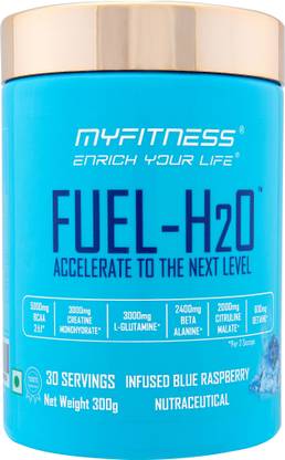 MYFITNESS ® FUEL H2O 30 Servings Infused Blue Raspberry India's Most Powerful Non Caffeine Pre Workout
