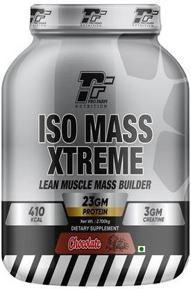 Pro Science PF Iso xtreme Mass Gainer & Lean Muscle gainer ( 6lbs, 2.7kg, Chocolate Flavour) Weight Gainers/Mass Gainers