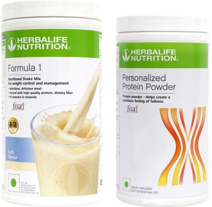 HERBALIFE Formula1 Shake - Kulfi Flavor With Personalized Protein Powder 400 Gram Plant-Based Protein
