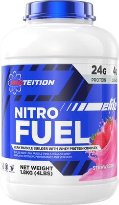 Proteition Elite Nitro Fuel | Lean Muscle Building | Whey Protein Complex | 4g CGT-BCAA | Protein Shake