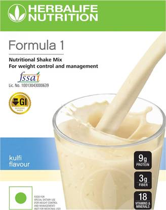 HERBALIFE FORMULA 1 SHAKE MIX KULFI- FLAVOUR KULFI Powder