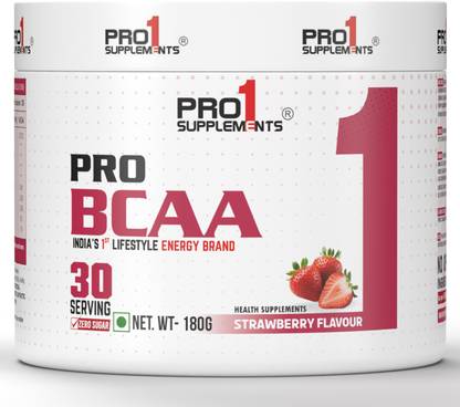 Pro1 Supplements PRO BCAA Supplement Energy Drink for Pre Workout for Men and Women BCAA