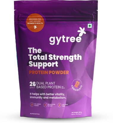 gytree The Total Strength Support Protein Powder with Monkfruit Plant-Based Protein
