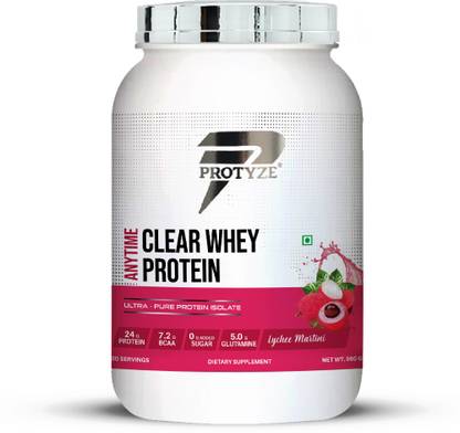 Protyze Anytime Clear whey Isolate 30 serving Whey Protein