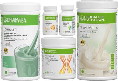 HERBALIFE Formula 1 Shake Afresh Energy Drink Protein 200 g Shakemate Cell u loss Tablets Protein Shake
