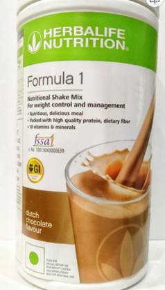 HERBALIFE Formula 1 Shake mix Chocolate Flavor 500g For Waight loss Plant-Based Protein