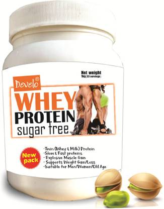 DEVELO Sugar Free Unsweetened Whey Protein