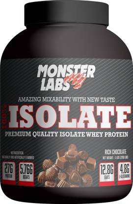 monster labs MONSTER ISOLATE PROTEIN RICH CHOCOLATE Whey Protein