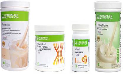 Herbalife Nutrition FORMULA1 VANILLA 500PROTIEN 200GAFRESHENERGY DRINK PEACH 50 G SHAKEMATE 500 G Protein Shake