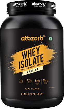 Abbzorb Whey Isolate Vanilla Whey Protein