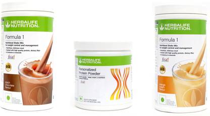 HERBALIFE Formula 1 Shake Chocolate & Orange Cream Flavor With Protein Powder 200 Gram Protein Shake
