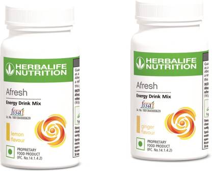 HERBALIFE Afresh-Lemon-50g, Ginger-50g Protein Blends