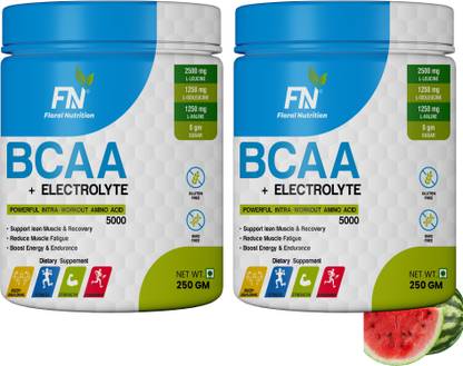 Floral Nutrition BCAA Supplement of L-Leucine,L-Isoleucine,L-Valine-Muscle Growth/Recovery BCAA