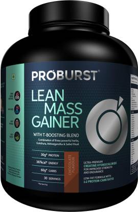 PROBURST Lean Mass Gainer With T-Boosting Weight Gainers/Mass Gainers