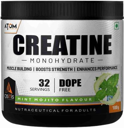 AS-IT-IS Nutrition ATOM Monohydrate - 32 Servings | Dope Free | Creatine