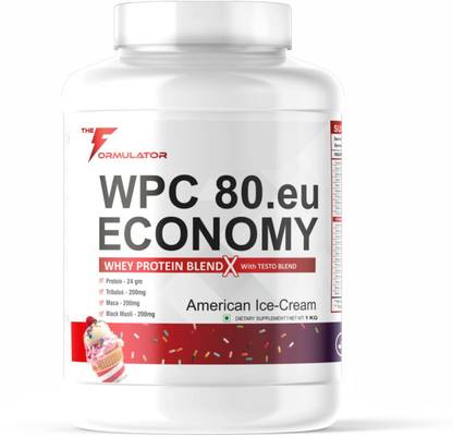 THE FORMULATOR WPC 80 Whey Blend | 24g Protein | Tribulus | Maca | Creatine | Vitamins Whey Protein