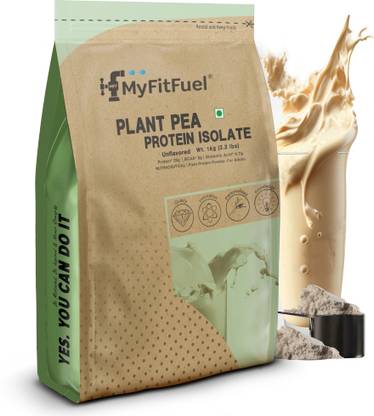 MyFitFuel MFF Plant Pea Protein Isolate 1 kg (Unflavored) Plant-Based Protein