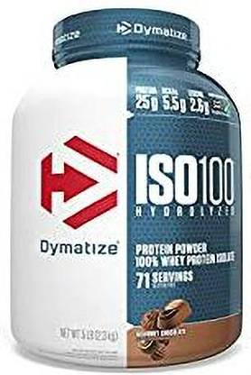 DYMATIZE ISO 100 Whey Protein Isolate Powder - 2.26 kg Whey Protein
