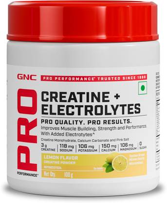 GNC Creatine+ Electrolytes | Creatine + Sodium, Potassium, Calcium, Magnesium Creatine