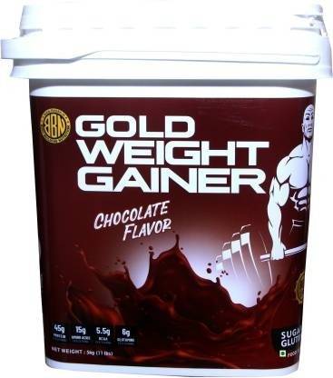 bbn Body Builders Lovers Powder Most Effective Weight Gainer (5lbs) Weight Gainers/Mass Gainers
