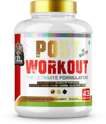 The 5xl Nutrition Post Workout - The Ultimate Formulation | Perfect Blend of Protein | 43 servings Whey Protein