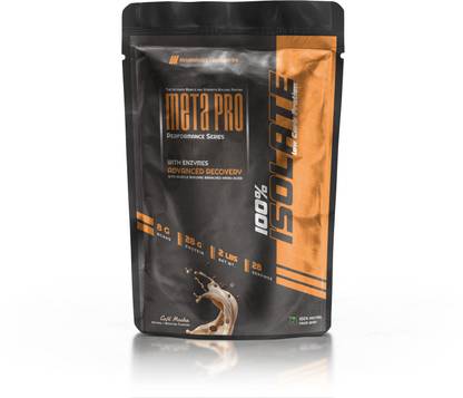 Meta Pro Whey Protein Isolate | 28g Protein, 8g BCAA Iso-cafemocha-2kg Whey Protein