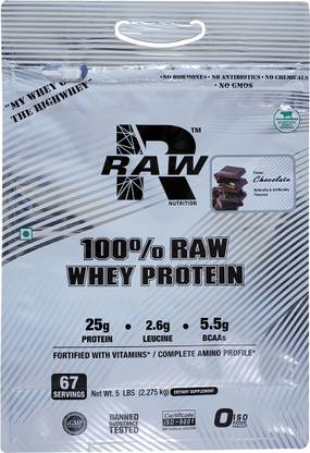 R RAW NUTRITION 100% Whey Protein