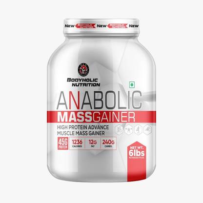 BN BAGRI NUTRITION ANABOLIC MASS GAINER HIGH PROTEIN ADVANCE MUSCLE MASS GAINER (2.7KG/6LBS) Weight Gainers/Mass Gainers