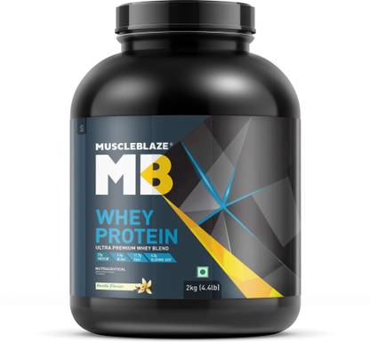 MUSCLEBLAZE 100% Whey Protein, Ultra Premium Whey Blend Whey Protein