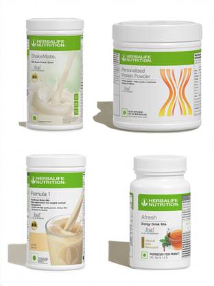 HERBALIFE PROTEIN-VANILLA::TULSI Protein Shake