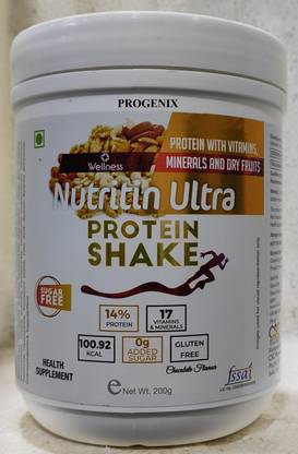 Progenix NUTRITIN ULTRA DRY FRUITS SUGAR FREE PROTEIN SHAKE FOR BONES,BRAIN,STAMINA,JOINT Protein Shake