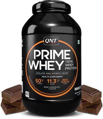 QNT Prime Whey, 100% Whey Protein with whey Isolate Whey Protein