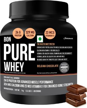 BON PURE WHEY Holistic Concentrate with Vitamins and Minerals Whey Protein