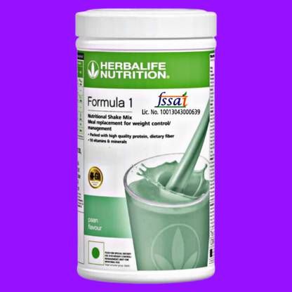 HERBALIFE 661Formula 1 Mix Paan Nutritional Shake, 500g (White) Nutrition Bars
