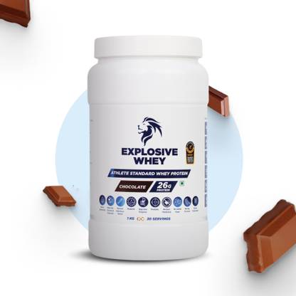 EXPLOSIVE WHEY Athlete Standard (30 Servings) | By Kedar Jadhav Whey Protein