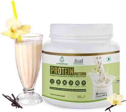 LifeSpan Protein Powder Vanilla 400 gm Whey Protein