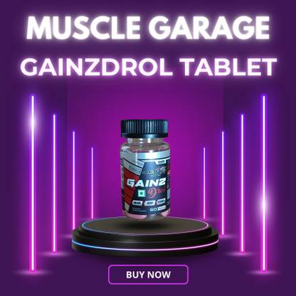 muscle garage nutrition GAINZDROL TABLET (BEST FOR MUSCLE GAIN) Weight Gainers/Mass Gainers