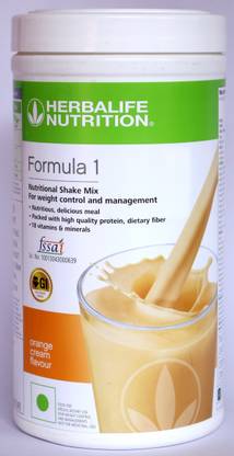 Herbalife Nutrition Formula 1 Nutritional Shake Mix - Orange Cream Flavor For Weight Management Protein Shake